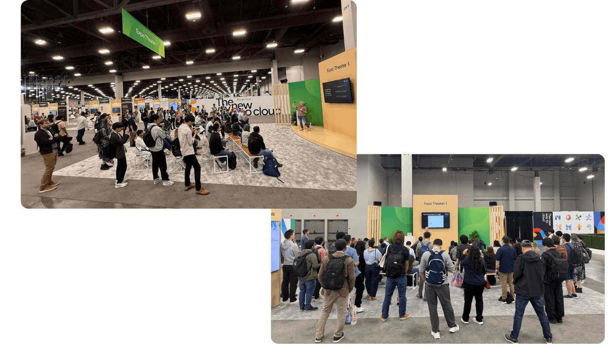 Rabbit's booth & team at Google Cloud Next 2026